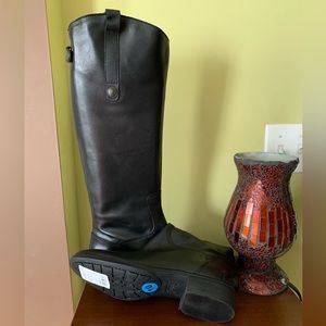 Sam Edelman penny Leather Riding boots Black color ..